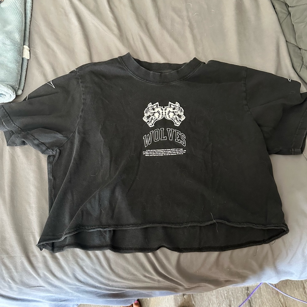 Wolves Black Kids T-Shirt